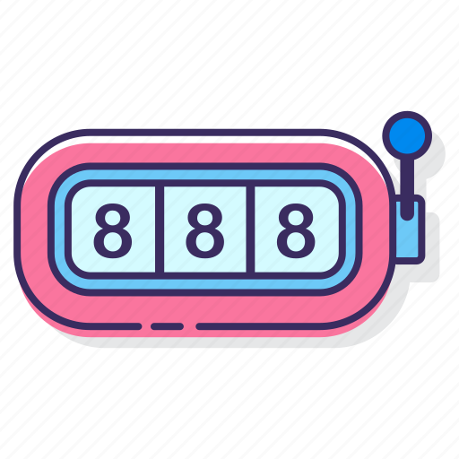 transparent random number generator icon